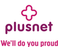 Broadband provided by PlusNet