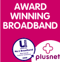 Up to 8Mb broadband from �14.99 per month. Free setup now available - terms apply. PlusNet broadband.