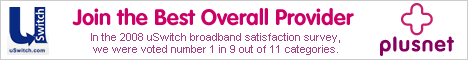 Don't let slow dial-up Internet get you down. Super-fast up to 8Mb broadband from only 9.99 per month. Free setup now available - terms apply. PlusNet broadband.