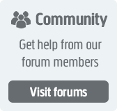 Get help from our forum members