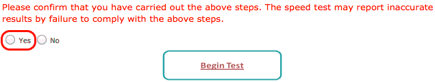 Speedtester Address