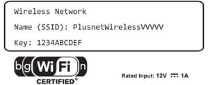 Wifi details