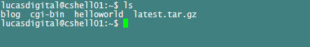 shell command list