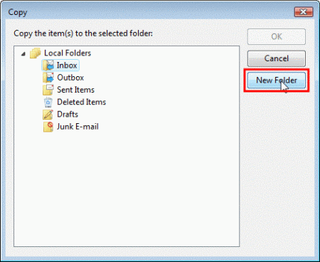Windows Mail - New Mail Rule