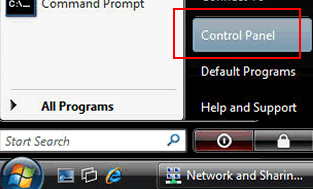 Windows Vista - Control Panel
