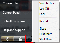 Windows Vista - Shutdown