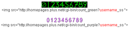 webcounter script start7