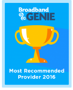 Broadband Genie - Most Recommended Provider & Best Value Provider
