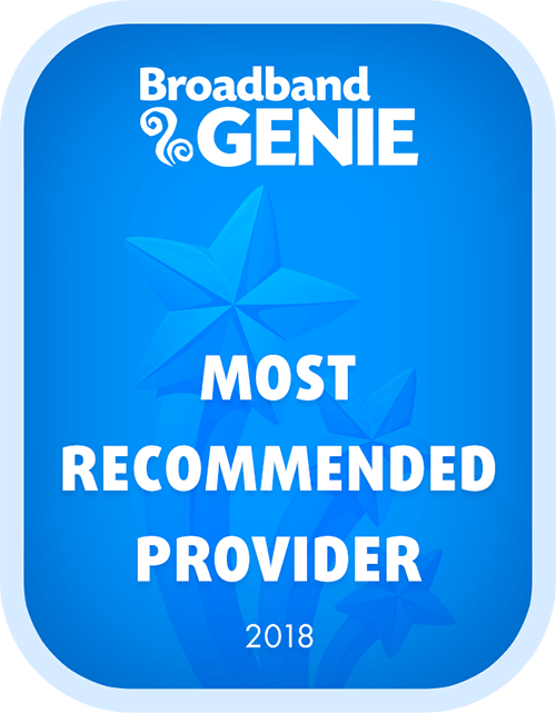- Broadband Genie Survey Awards - 2018