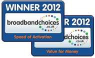 Broadband Choices Awards 2012