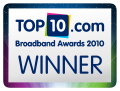 Top10.com Broadband Awards 2010