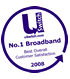 uSwitch.com Broadband Customer Satisfaction Survey Overall Winner March 2008