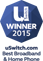 uSwitch Broadband Awards 2015 - Best Broadband Service