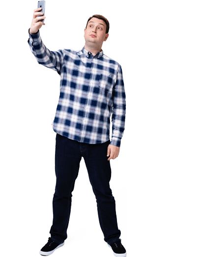 Joe selfie