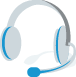 Telephone headset