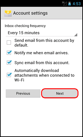 Change these settings to match your requirements (if you're not sure, it's safe to leave them).