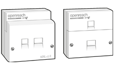 Diagram of double sockets