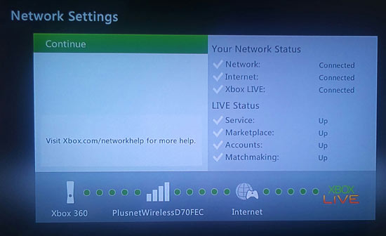 how to use xbox live with wireless internet
